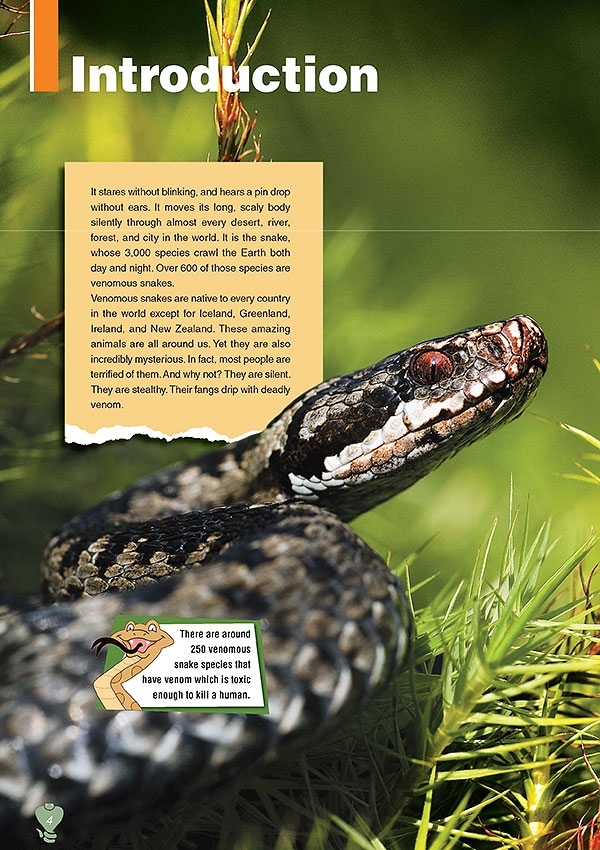 Venomous Snakes. Reader + DigiBook (kod)